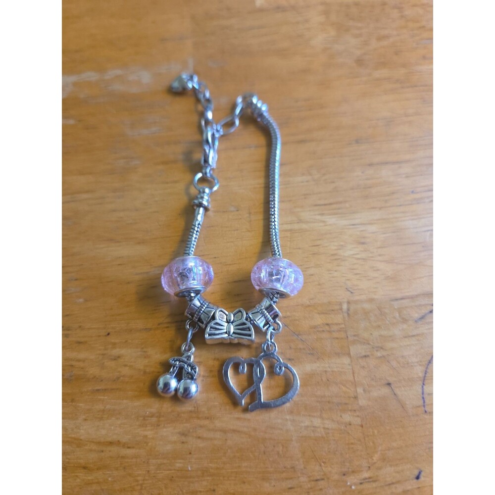 Silver Charm Braclet
